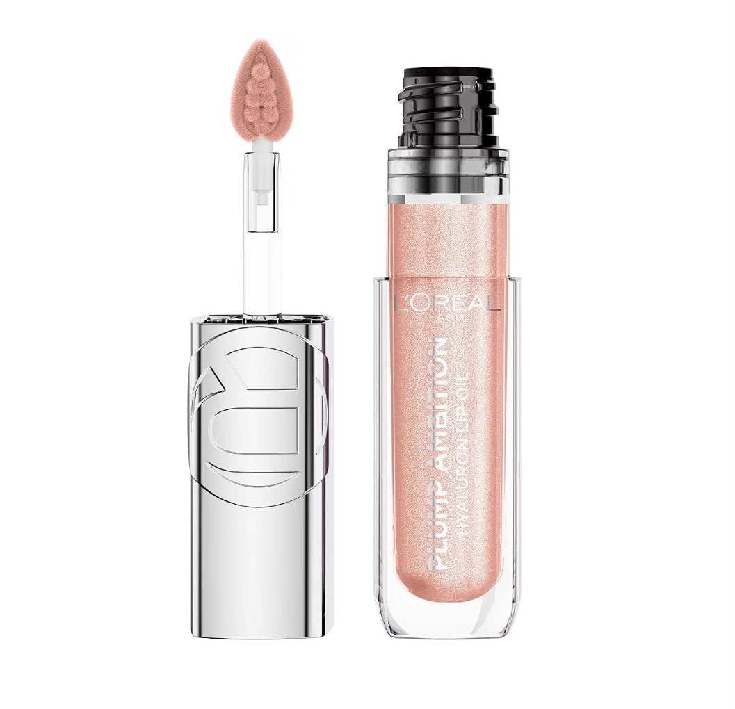 L´Oreal Paris- Plump Ambition Hyaluron Lip Oil Shimmer-170 Quartz Lights