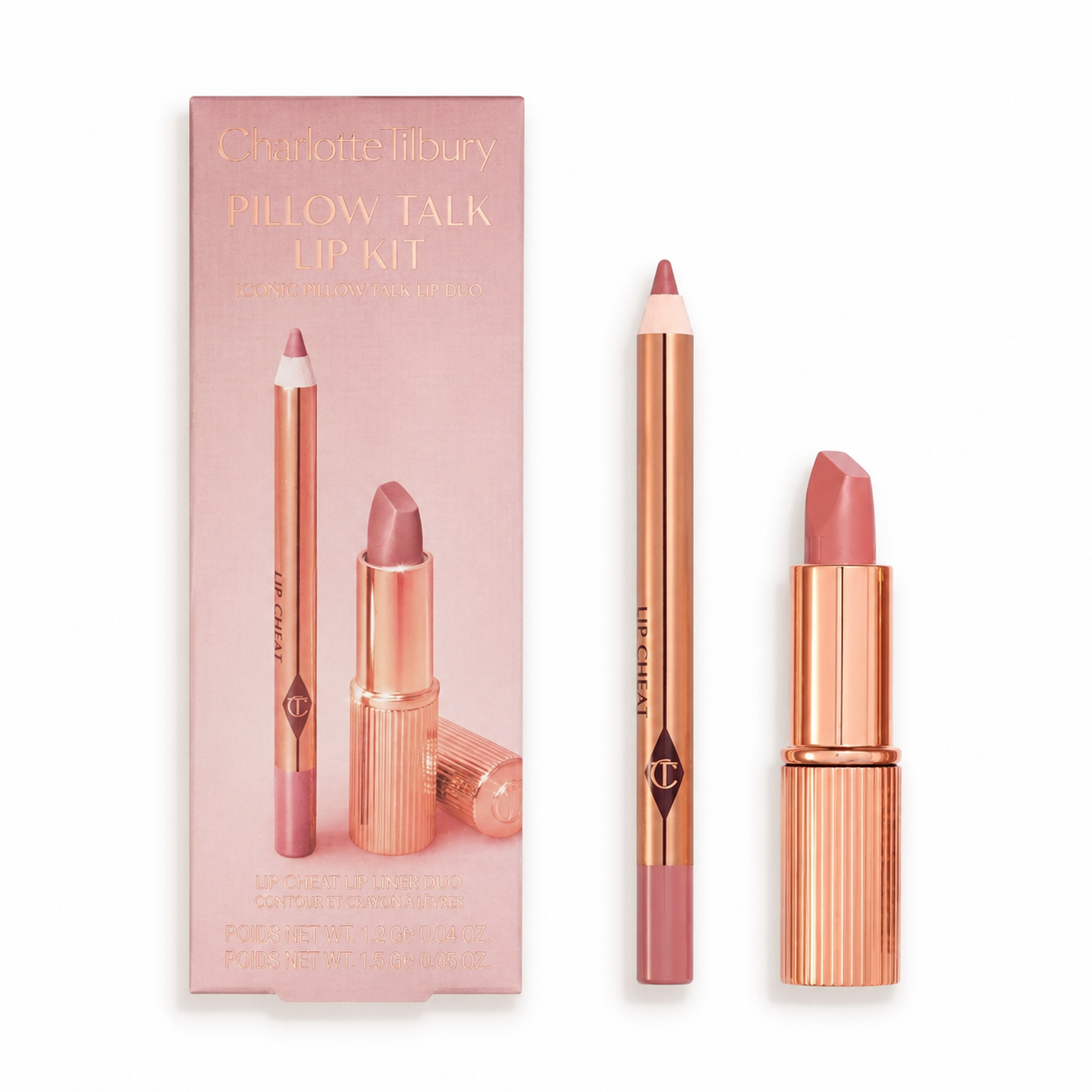 Charlotte Tilbury Pillow Talk Lip Kit – Pillow Talk Original
