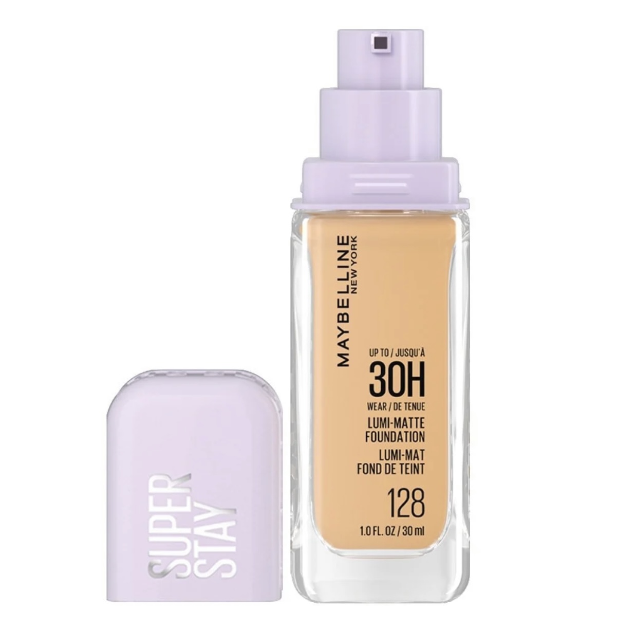 Maybelline Super Stay Lumi-Matte Foundation 30H – Tono 128