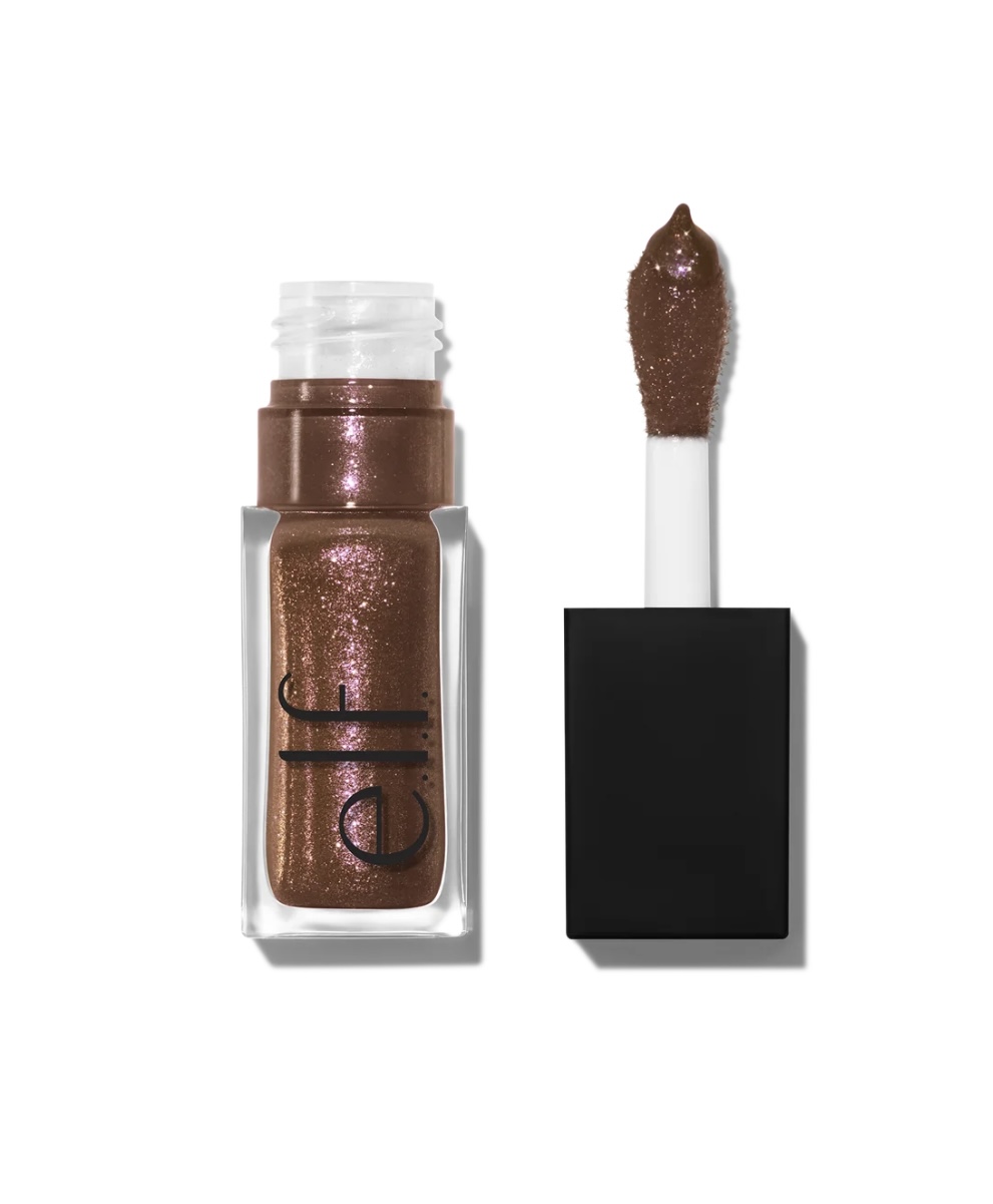 e.l.f. Glow Reviver Lip Oil Glimmer – Chocoluxe