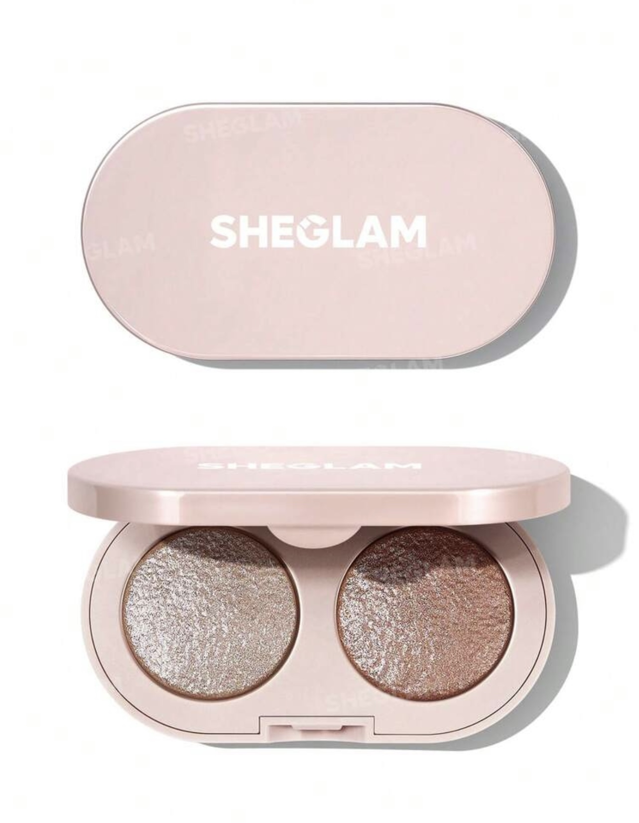 SHEGLAM Prismalight Baked Gelee Eyeshadow Duo – Quartz Rising