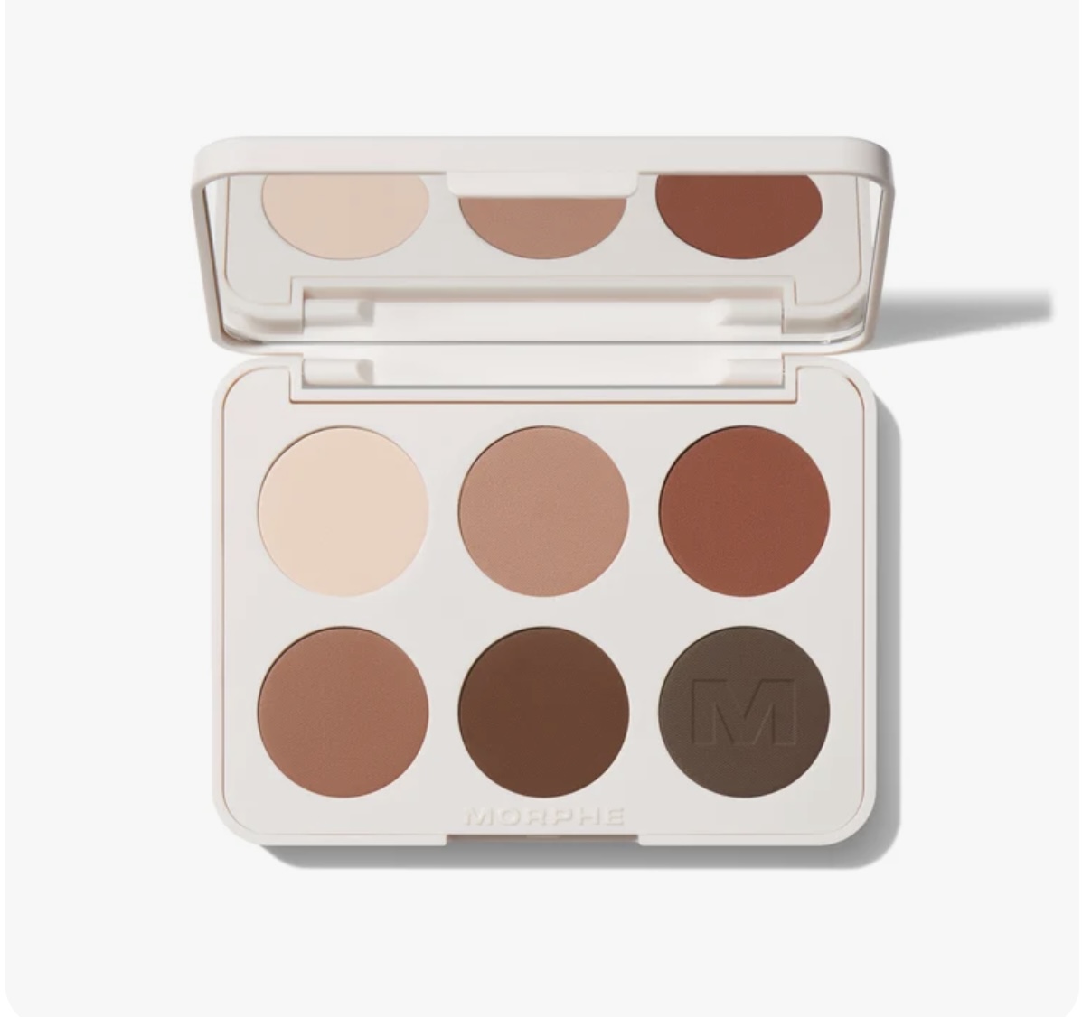 Morphe Chroma 6-Pan Eyeshadow Palette- Tailored Nudes