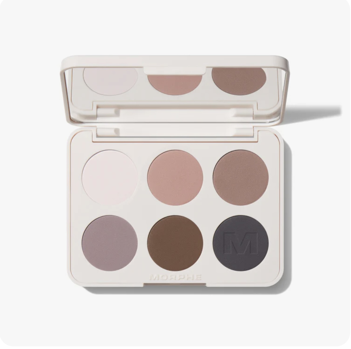 Morphe Chroma 6-Pan Eyeshadow Palette-Understated